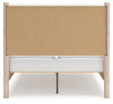 Cadmori Two-tone Full Upholstered Panel Youth Bed (Online Special Price) - Ornate Home