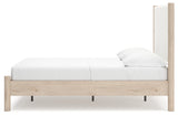 Cadmori Two-tone Full Upholstered Panel Youth Bed (Online Special Price) - Ornate Home