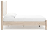Cadmori Two-tone Full Upholstered Panel Youth Bed (Online Special Price) - Ornate Home