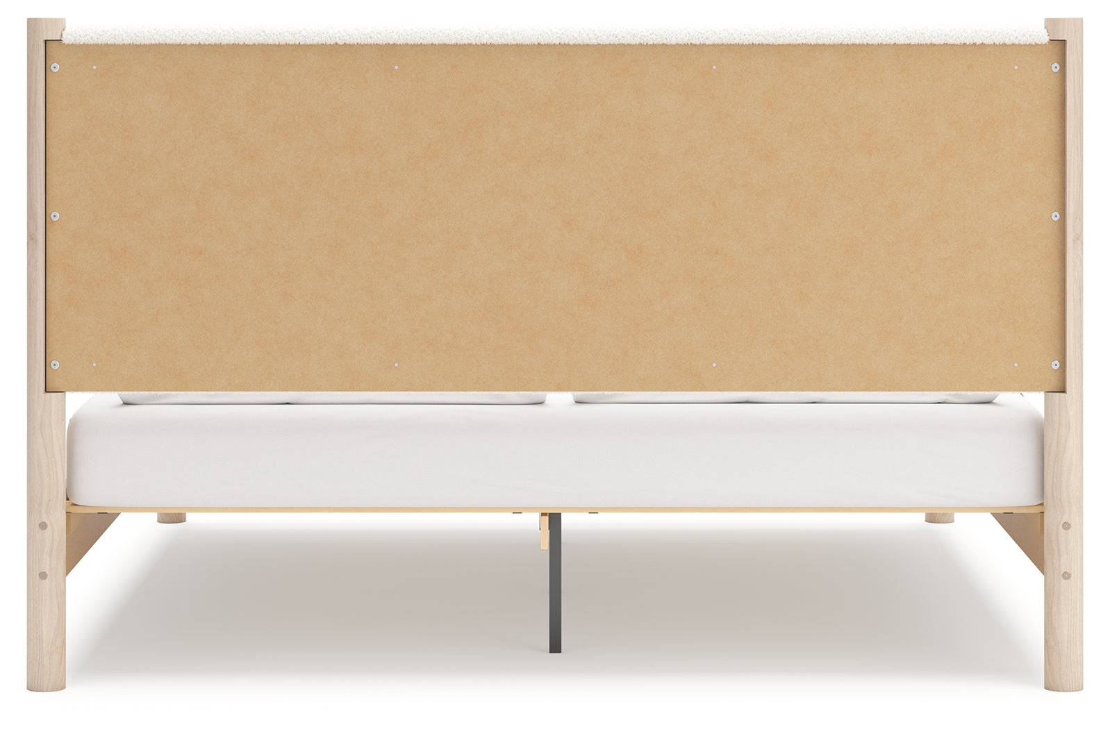 Cadmori Two-tone King Upholstered Panel Bed (Online Special Price) - Ornate Home