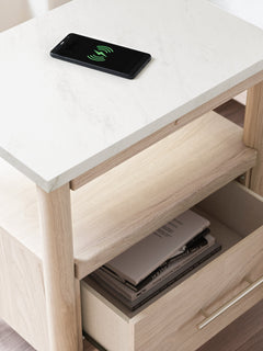 Cadmori Two-tone Nightstand - Ornate Home