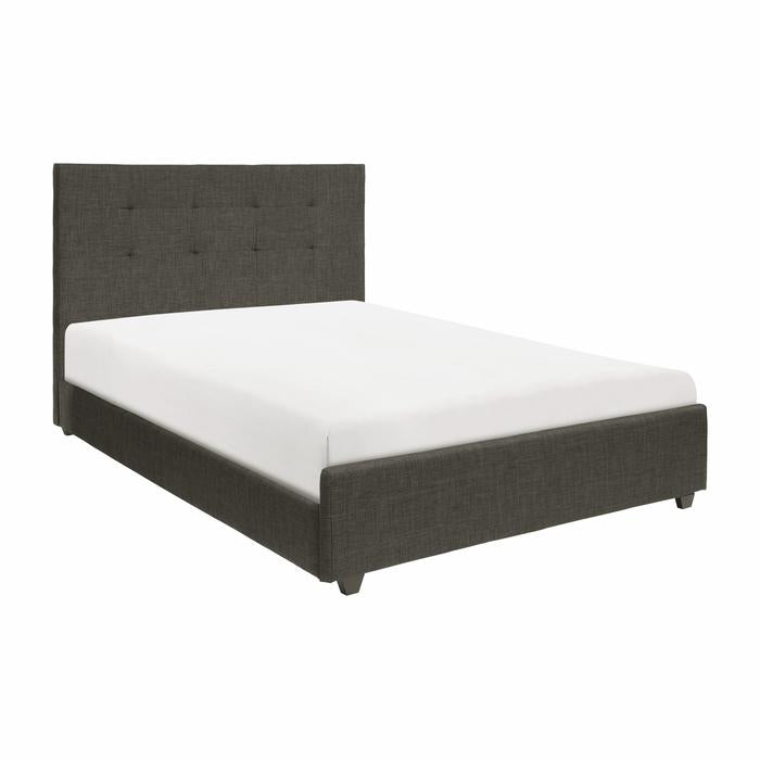 Cadmus Dark Gray Queen Bed - Ornate Home