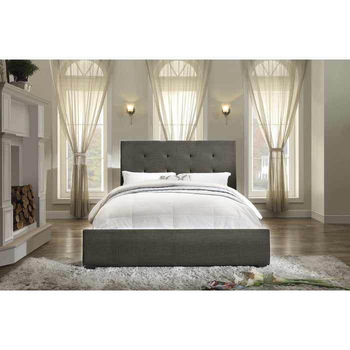 Cadmus Dark Gray Queen Bed - Ornate Home
