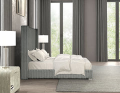 Cadwell Gray Twin Bed - Ornate Home