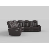 Caelan Brown 3-Piece Power Reclining Sectionals - Ornate Home