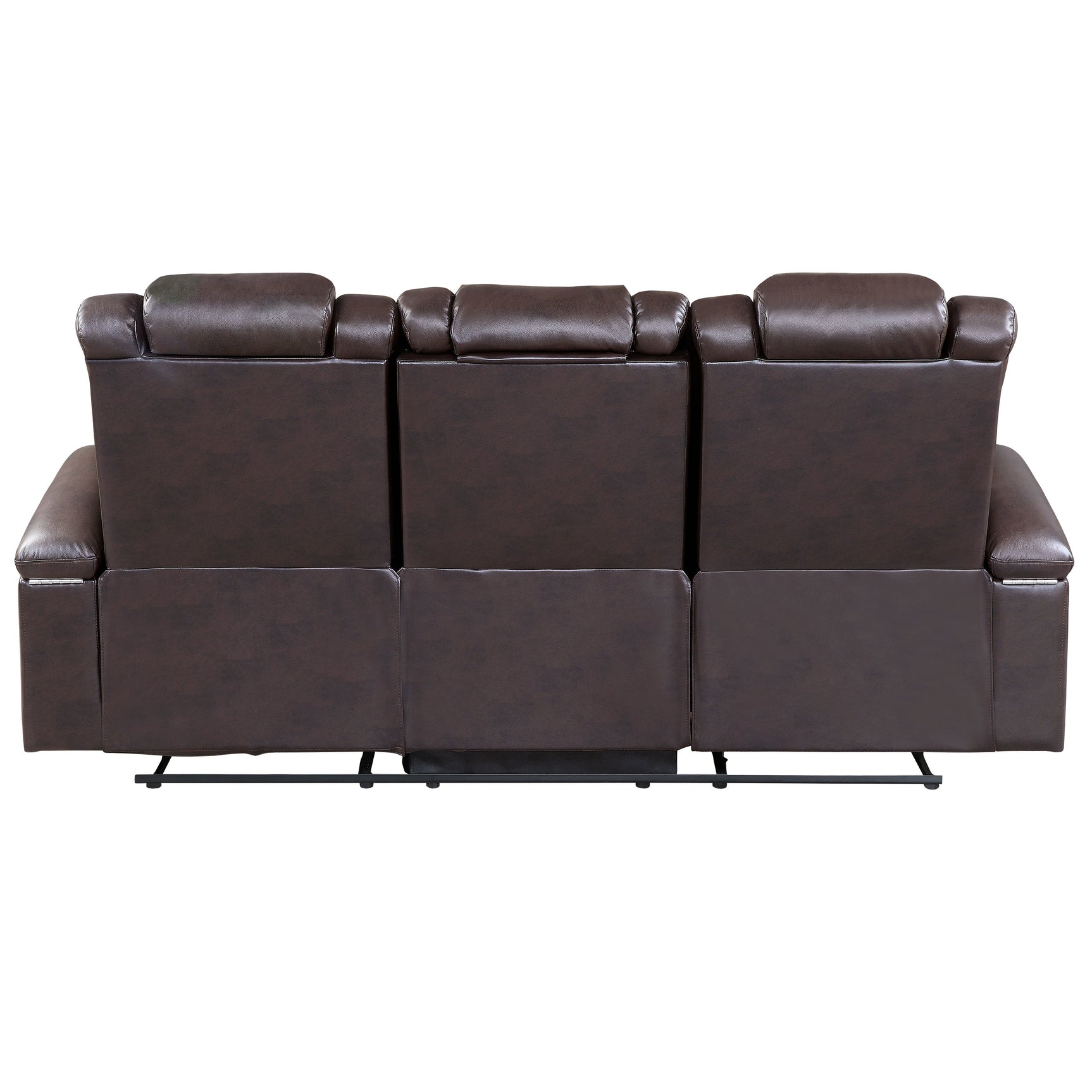 Caelan Brown Power Double Reclining Sofa - Ornate Home