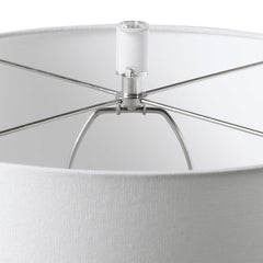 Caelina Textured White Table Lamp - Ornate Home