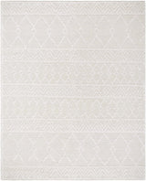 Caelum White Wool-Blend Rug - Ornate Home