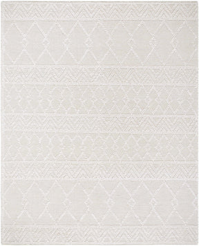 Caelum White Wool-Blend Rug - Ornate Home