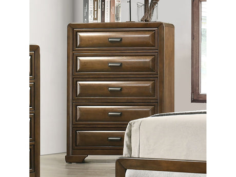 Caerwys Brown Chest - Ornate Home