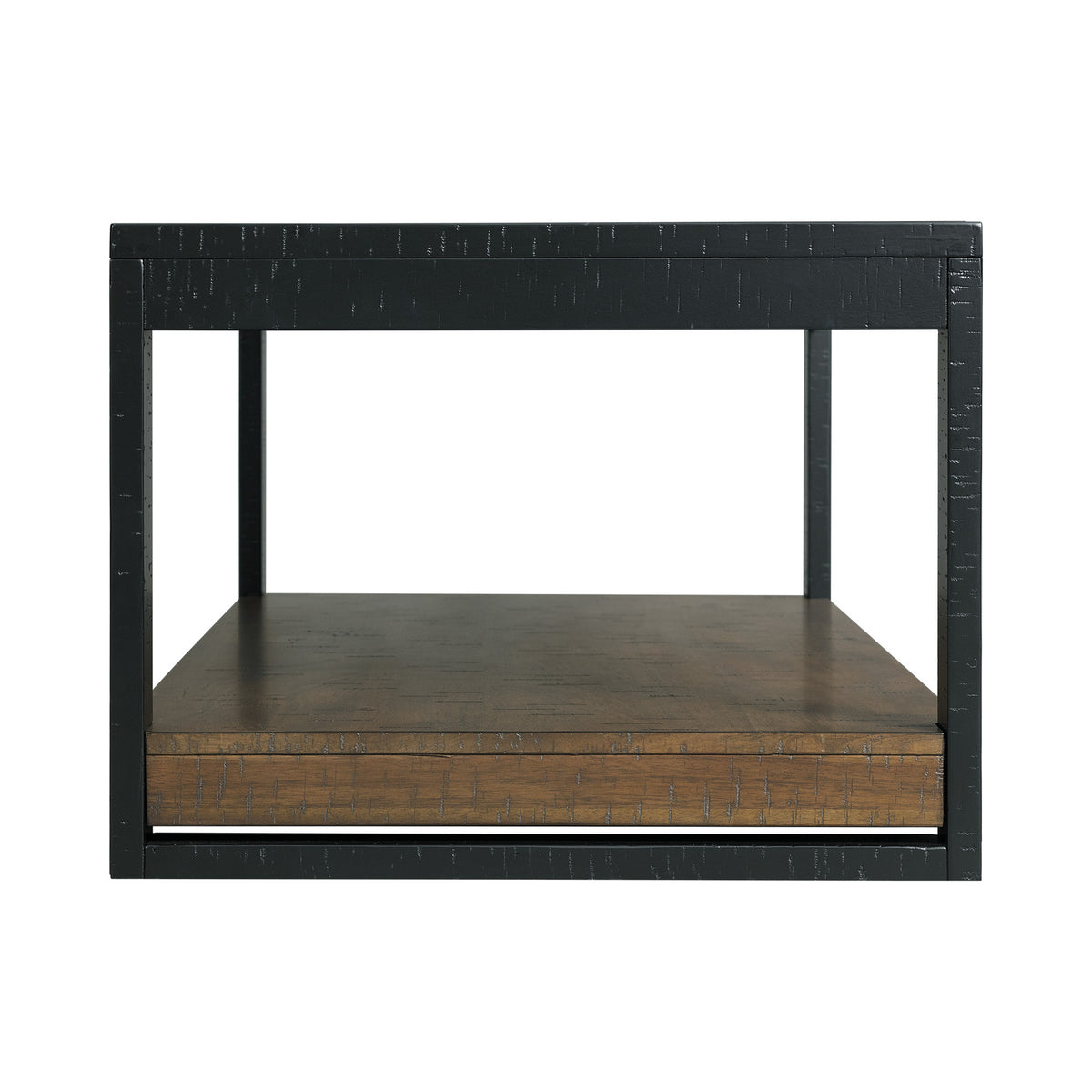 Caesar Black/Walnut Occasional Coffee Table