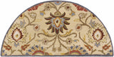 Caesar 1116 Hand Tufted Beige & Rust Wool Rug - Ornate Home