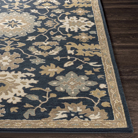 Caesar 1154 Navy Wool Rug - Ornate Home