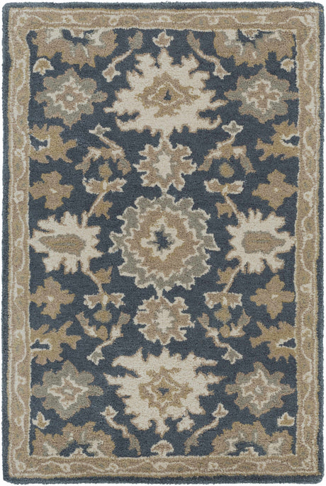 Caesar 1154 Navy Wool Rug - Ornate Home