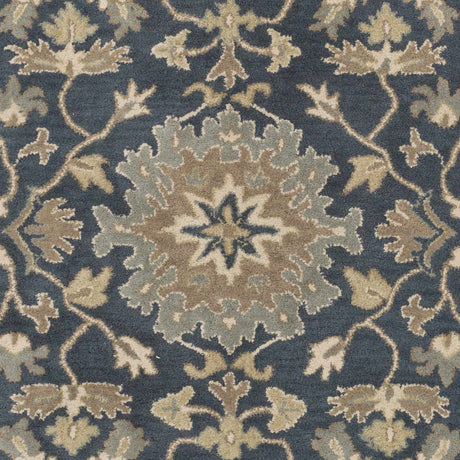 Caesar 1154 Navy Wool Rug - Ornate Home