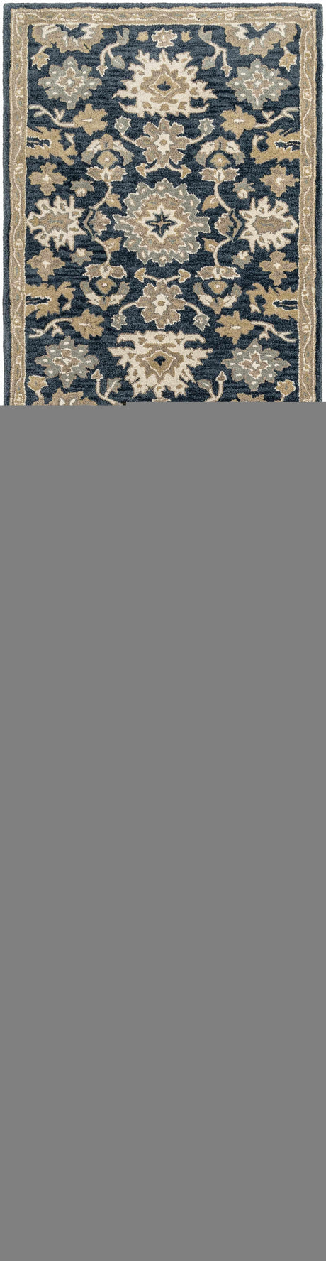 Caesar 1154 Navy Wool Rug - Ornate Home