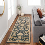 Caesar 1154 Navy Wool Rug - Ornate Home