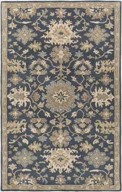 Caesar 1154 Navy Wool Rug - Ornate Home