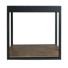 Caesar Black/Walnut Occasional End Table - Ornate Home