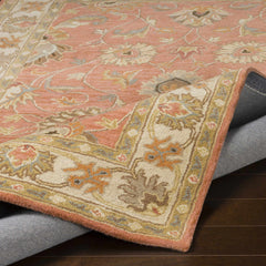 Caesar Hand Tufted Burnt Orange 1124 Wool Carpet - Ornate Home