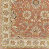 Caesar Hand Tufted Burnt Orange 1124 Wool Carpet - Ornate Home