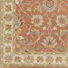 Caesar Hand Tufted Burnt Orange 1124 Wool Carpet - Ornate Home