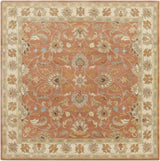 Caesar Hand Tufted Burnt Orange 1124 Wool Carpet - Ornate Home