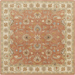 Caesar Hand Tufted Burnt Orange 1124 Wool Carpet - Ornate Home