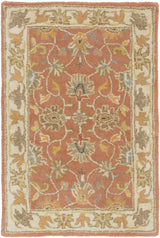 Caesar Hand Tufted Burnt Orange 1124 Wool Carpet - Ornate Home