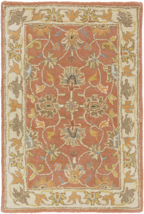 Caesar Hand Tufted Burnt Orange 1124 Wool Carpet - Ornate Home