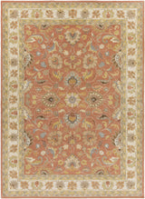 Caesar Hand Tufted Burnt Orange 1124 Wool Carpet - Ornate Home