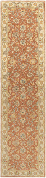 Caesar Hand Tufted Burnt Orange 1124 Wool Carpet - Ornate Home