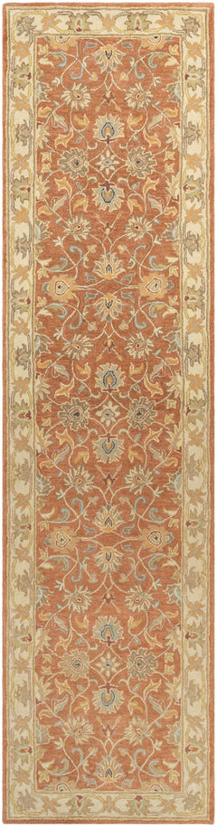 Caesar Hand Tufted Burnt Orange 1124 Wool Carpet - Ornate Home