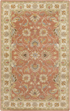 Caesar Hand Tufted Burnt Orange 1124 Wool Carpet - Ornate Home