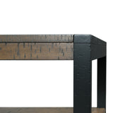 Caesar Black/Walnut Occasional Coffee Table
