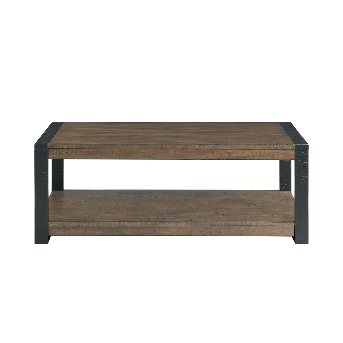 Caesar Black/Walnut Occasional Coffee Table