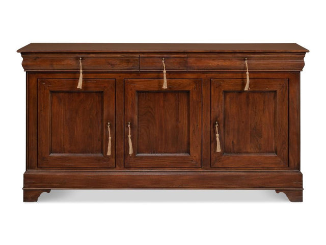 Cafe Au Lait Brown Buffet - Ornate Home