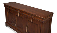 Cafe Au Lait Brown Buffet - Ornate Home