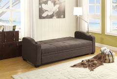 Caffery Brown Elegant Sofa - Ornate Home