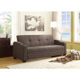 Caffery Brown Elegant Sofa - Ornate Home