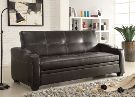 Caffery Brown Elegant Sofa - Ornate Home