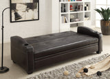 Caffery Brown Elegant Sofa - Ornate Home