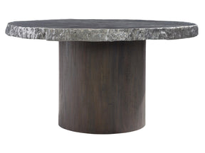 Cahill Reclaimed Aluminum/Grey Brown Dining Table - Ornate Home