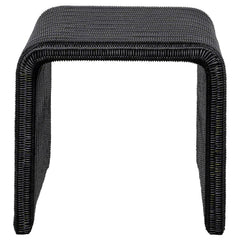 Cahya Black 3-piece Rattan Coffee and End Table Set - Ornate Home