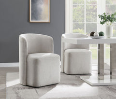 Cailin Beige Side Chair - Ornate Home