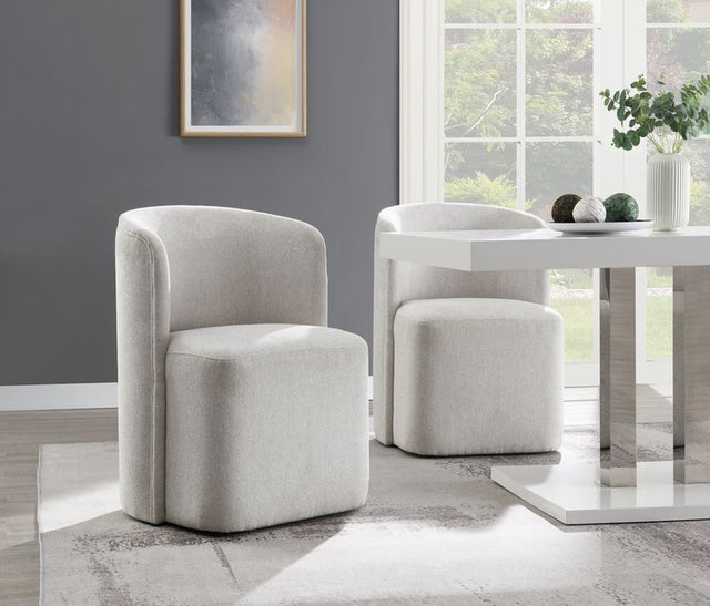 Cailin Beige Side Chair - Ornate Home