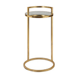 Cailin Gold Accent Table - Ornate Home