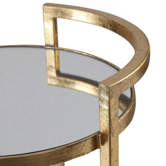 Cailin Gold Accent Table - Ornate Home