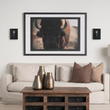 Cairn Matte Black Metal with Glass 1-Light Wall Sconce - Ornate Home