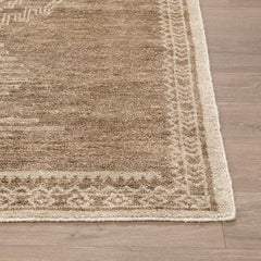 Cairo Desert Brown Hand Knotted Rug - Ornate Home
